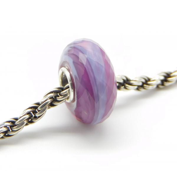 Blueberry Crush Fractal - Elfbeads Glas - Originalfoto